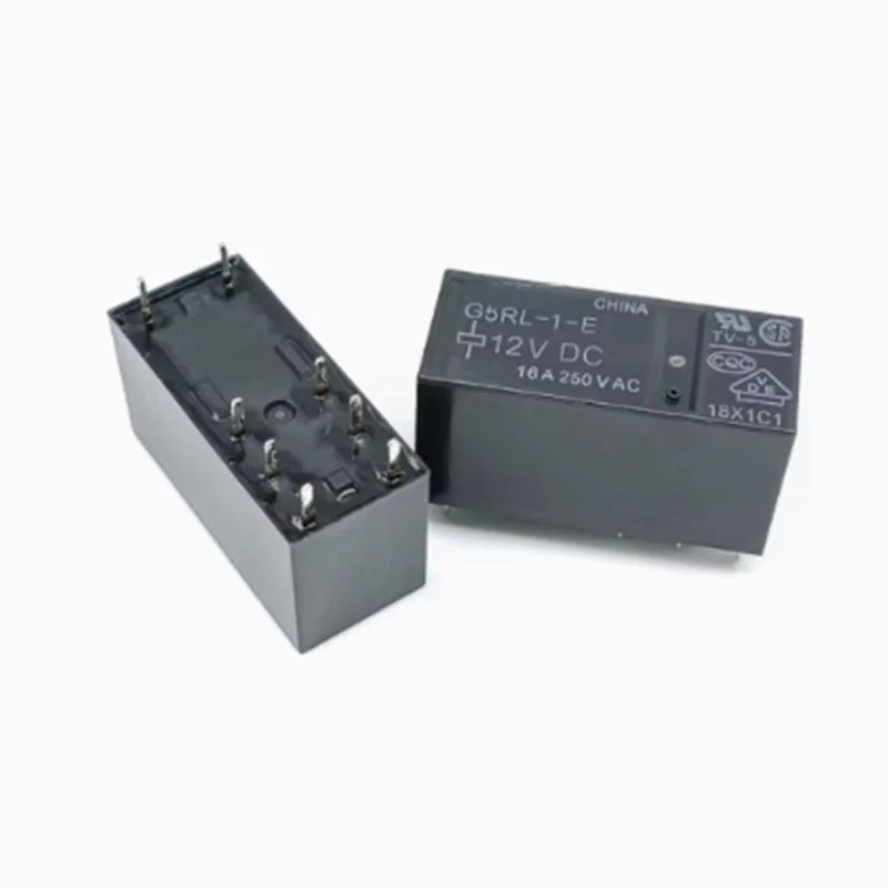 5pcs Power Relay G2RL-1-E-5VDC G2RL-1-E-12VDC G2RL-1-1-24VDC 250V 16A 8Pin 5V 12V 24V