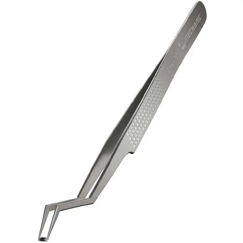 MECHANIC Aax-17 tin positioning tweezers for precise clamping of tin wire, non-slip and wear-resistant, made of stainless steel