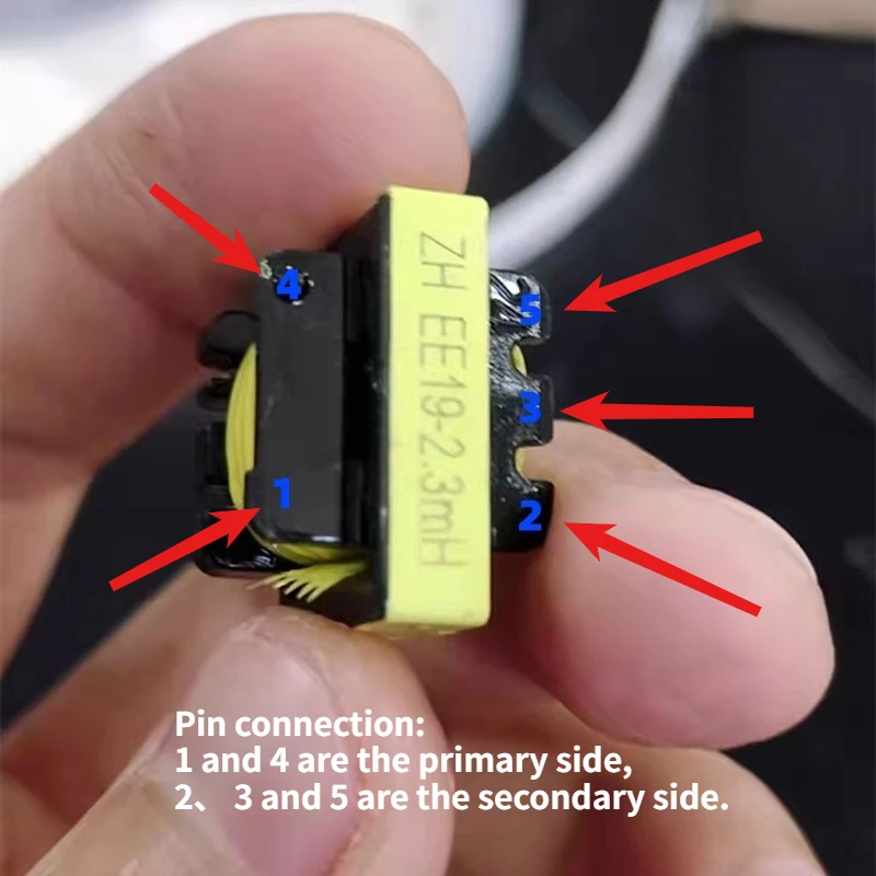 محول نبض عالي التردد، وحدة تشغيل محول الطاقة 40 كيلو هرتز - 200 كيلو هرتز - 1 ميجا هرتز