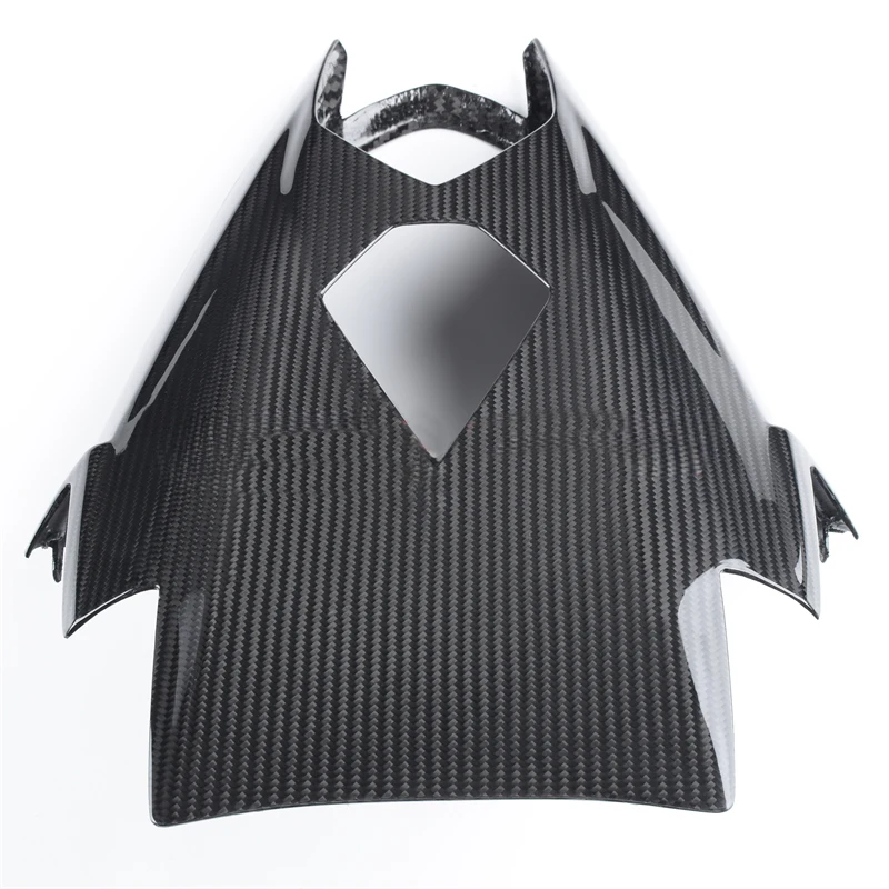 For Triumph Street Triple 765 RS Carbon Fiber Rear Underbody Cover - Motorcycle Performance Enhancer