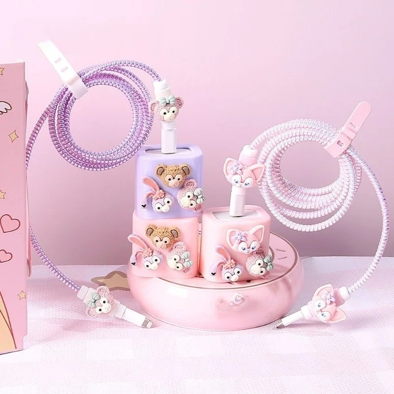 

Защитный чехол для зарядного устройства CookieAnn, новый стиль, каваи, милая ниша, новогодняя пара, отправить подруге, мультфильм, хорошие виды