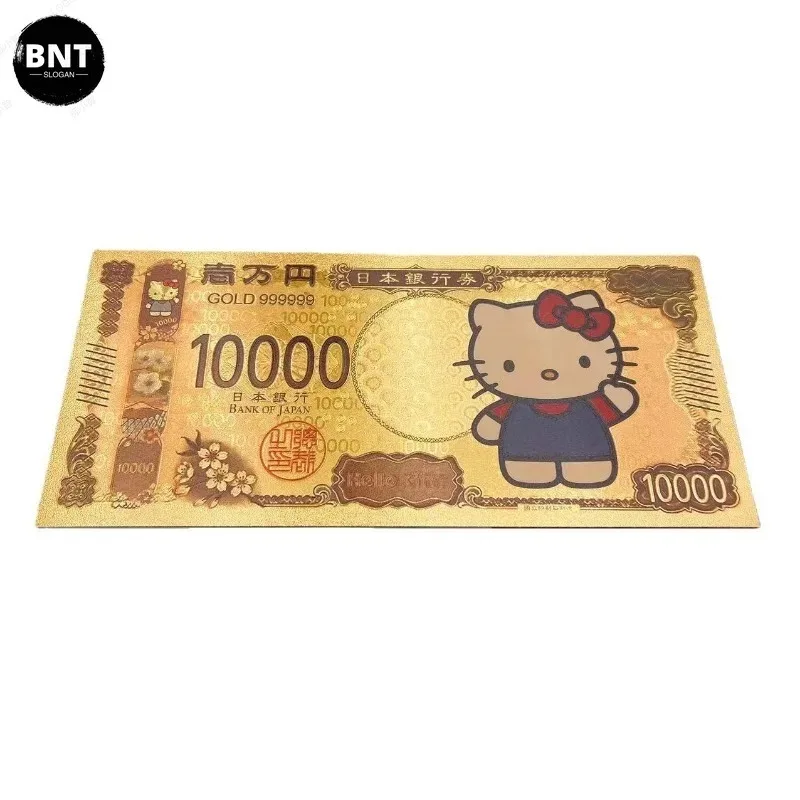 Sanrio Kuromi Gouden Foliemunten Q Beeldjes Cartoon Anime Figuren Pochacco Cinnamoroll Herdenkingsmunten Schattig Speelgoed Verjaardagsgeschenken