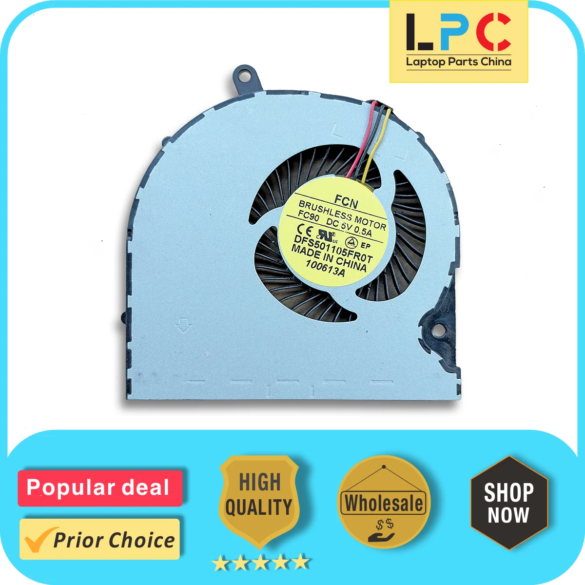 

For Toshiba Satellite P50 S50D S50T CPU Cooling Fan New Original Laptop Cooler Radiator Heat Sink DC 5V 0.5A 3PIN DFS501105FR01