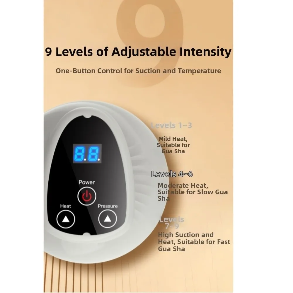 Universal Electric Massage Meridian Brush Body Dredging Vacuum Suction Cup Cupping Scraping Instrument Guasha Scraping