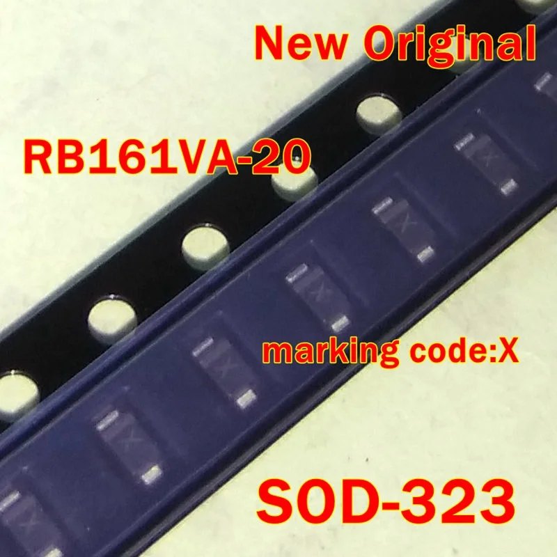 

10Pcs to 500Pcs Rb161Va-20Tr Rb161Va-20 Sod-323 New Original Marking Code:X Schottky Barrier Diode