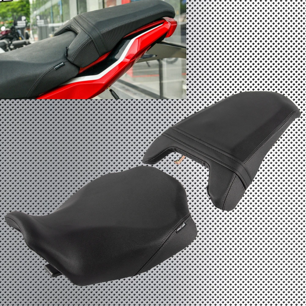 

RiderJacky® for Honda CB650R/ CBR650R 2019-2022 Motorcycle Front Driver Seat Cover or Rear Passenger Cushion Pillion