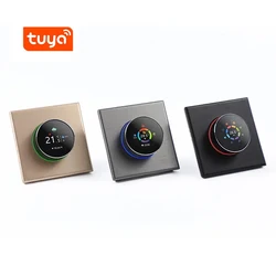 Smart Knob Thermostat BHT-7000 Tuya Floor Heating Controller Digital Wireless Termostato Wifi Smart Thermostat For Heating