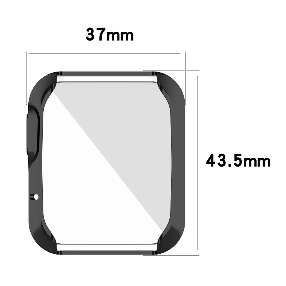 Screen Protector Case Full Cover for Xiaomi Mi Watch Lite / Redmi Watch 3 2 Lite Active