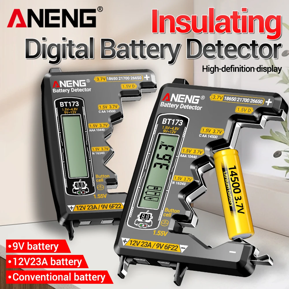 ANENG BT173 18650 Pil Lityum A - Health Power Tools incelemesi ve fiyatı