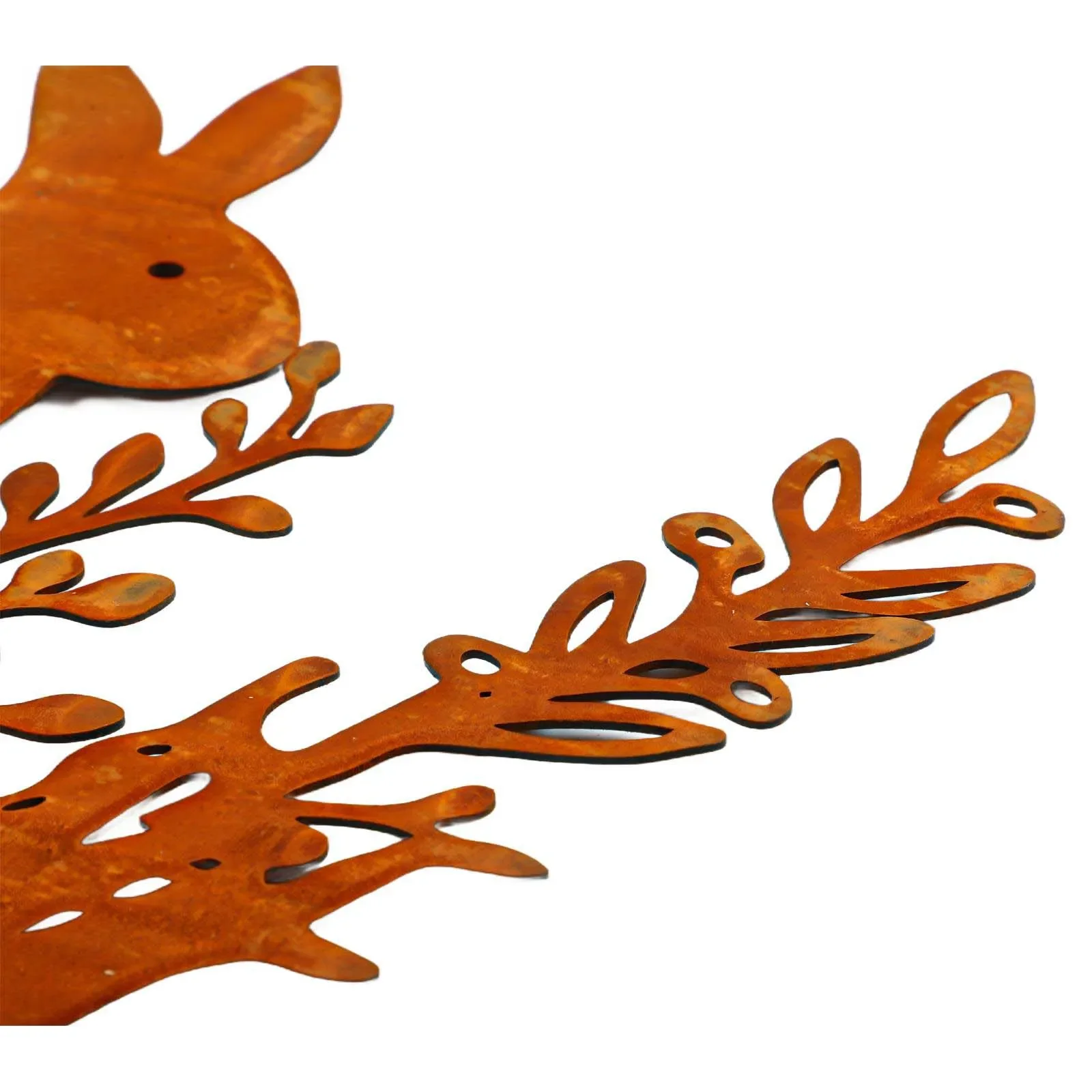 

Пасхальный декор: металлическая садовая фигурка кролика, очаровательное пасхальное украшение для улицы, простая установка