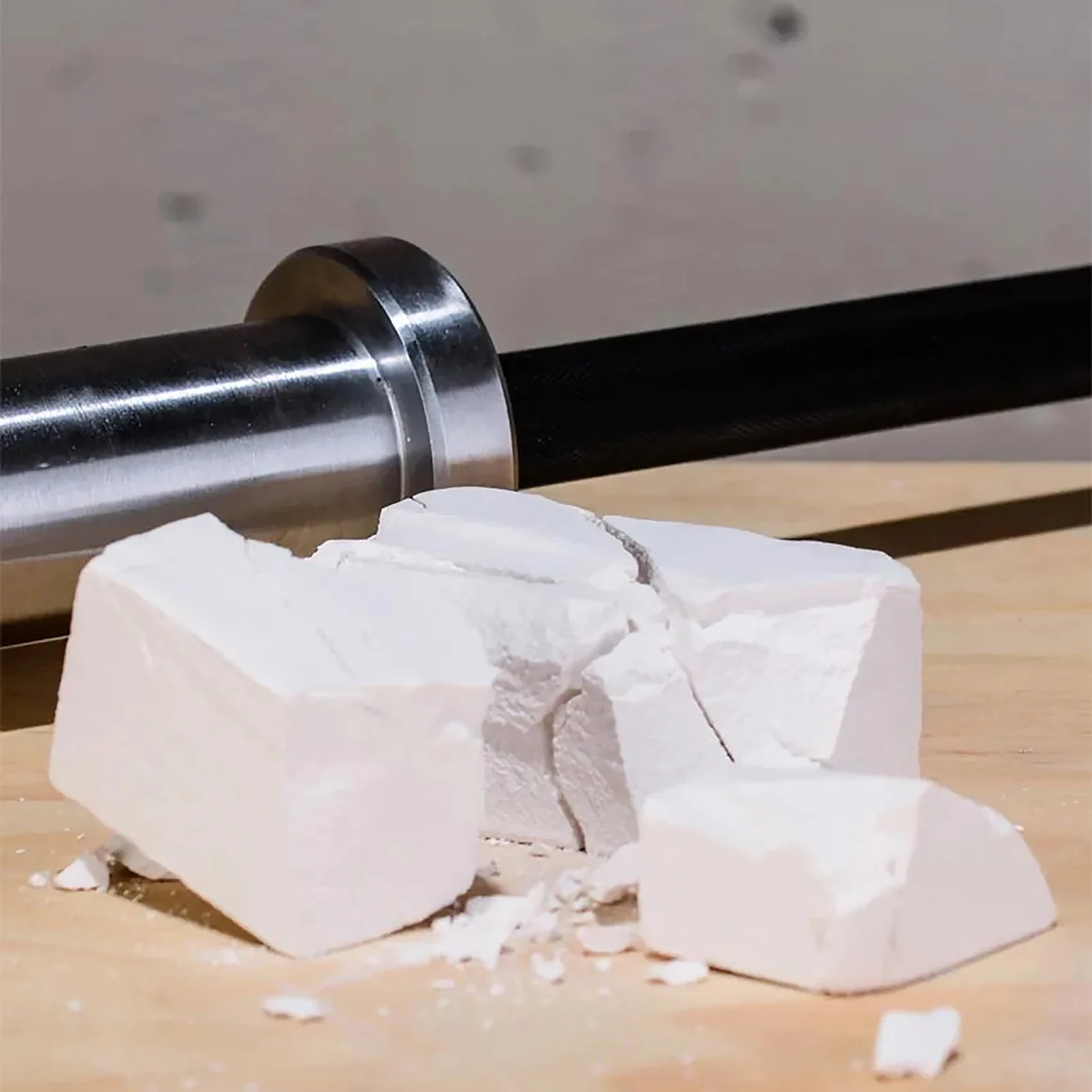 1個入り炭酸マグネシウムブロック、プロ仕様ホワイトジムチョー - Gym Chalk Block Grip のレビューと価格