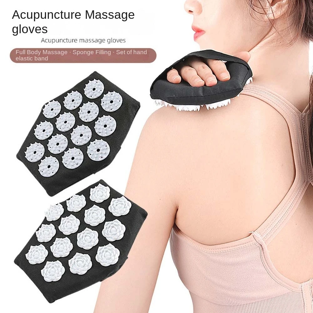 Acupressure Body Massage Mat Reflexology Plate Massage Pad Acupuncture Sensation Leg Foot Pressure Mat Manual Anti-Slip