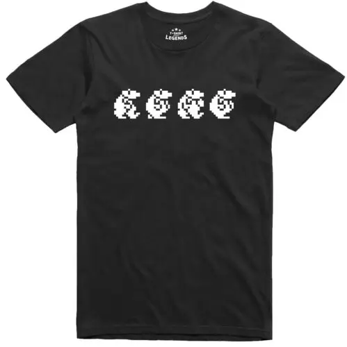 Monty Mole Spectrum 48k T Shirt Commodore 64 8 Bit Officially licensed