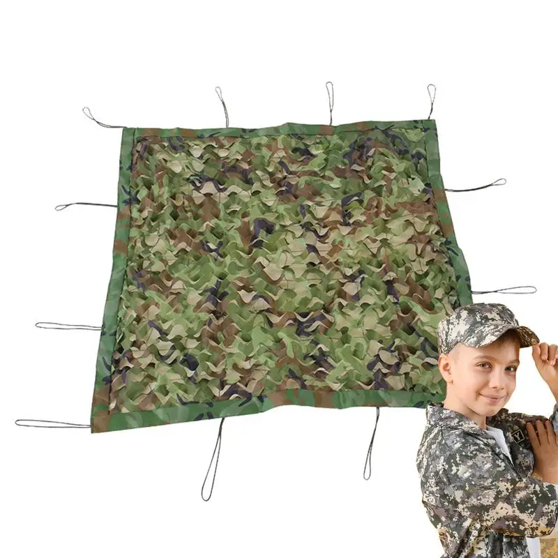 

Camo Netting Camo Mesh Net 210D Oxford Fabric Lightweight Sunscreen Nets For Hunting Garden Party Decoration Camping