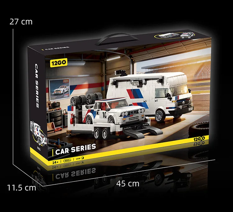 12GO95021 Supercar Racing Building Blocks Touring Sports Car High Difficulty Collectible DIY Assembly Bricks Toy Gift Adults