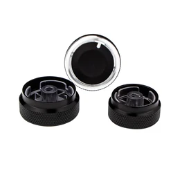3Pcs/set Aluminum Alloy Car AC Knob for Hyundai Elantra 2004 - 2016 Air Conditioning Heat Control Button Knobs Accessories