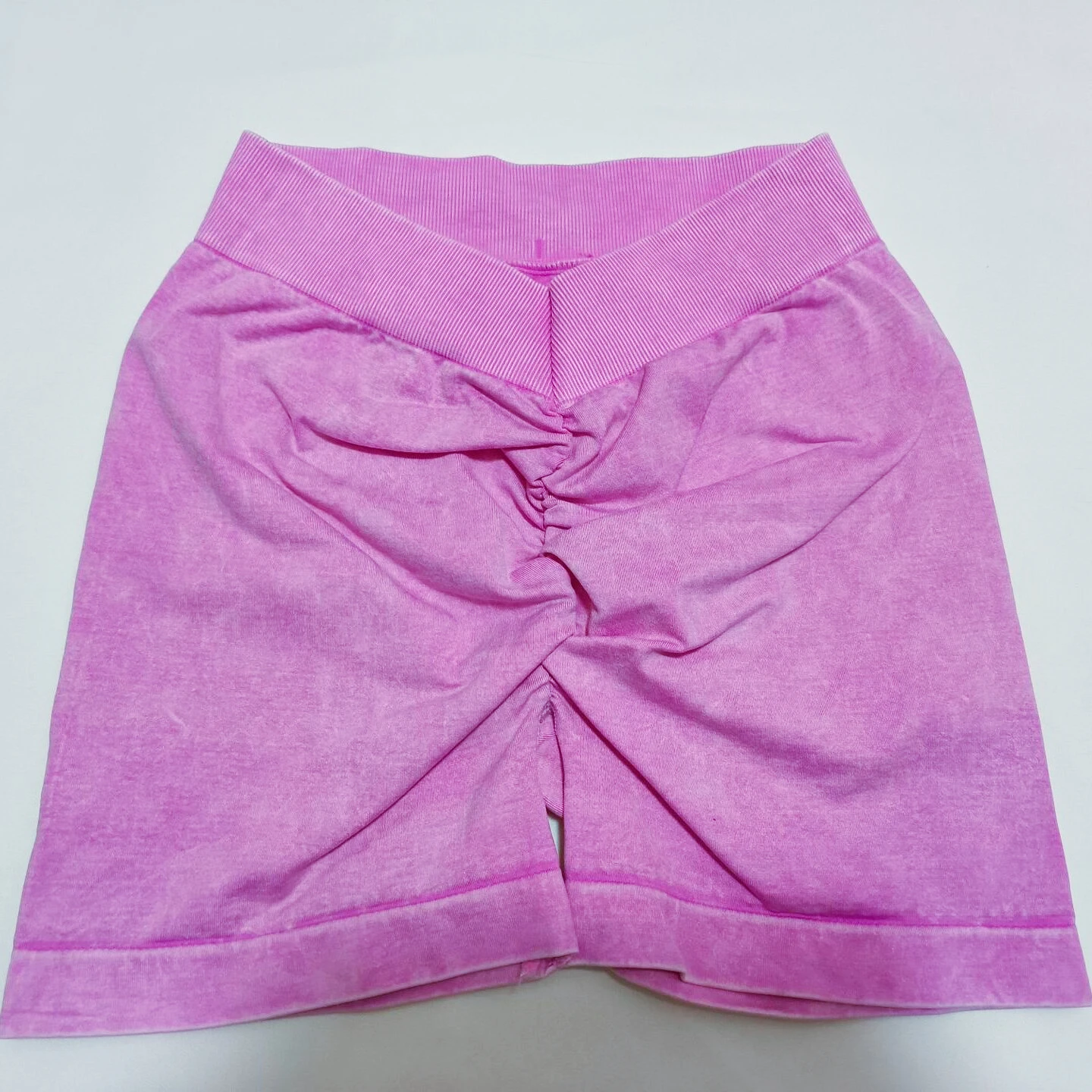 

Women V Back Scrunch Shorts Vintage Butt Lifting Gym Fitness Athletic Workout Leggins Outdoor Yoga Pants Sports Soft Tights