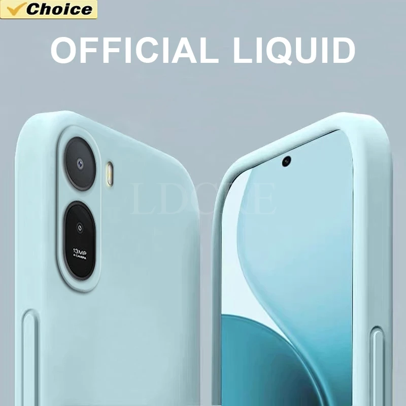 Für Xiaomi Redmi A7 Pro Hülle Flüssiges Silikon Offizielle Abdeckung Redmi A7 Pro Hülle TPU Einfache Gummi-Schutzhülle Redmi A7 Pro Cover