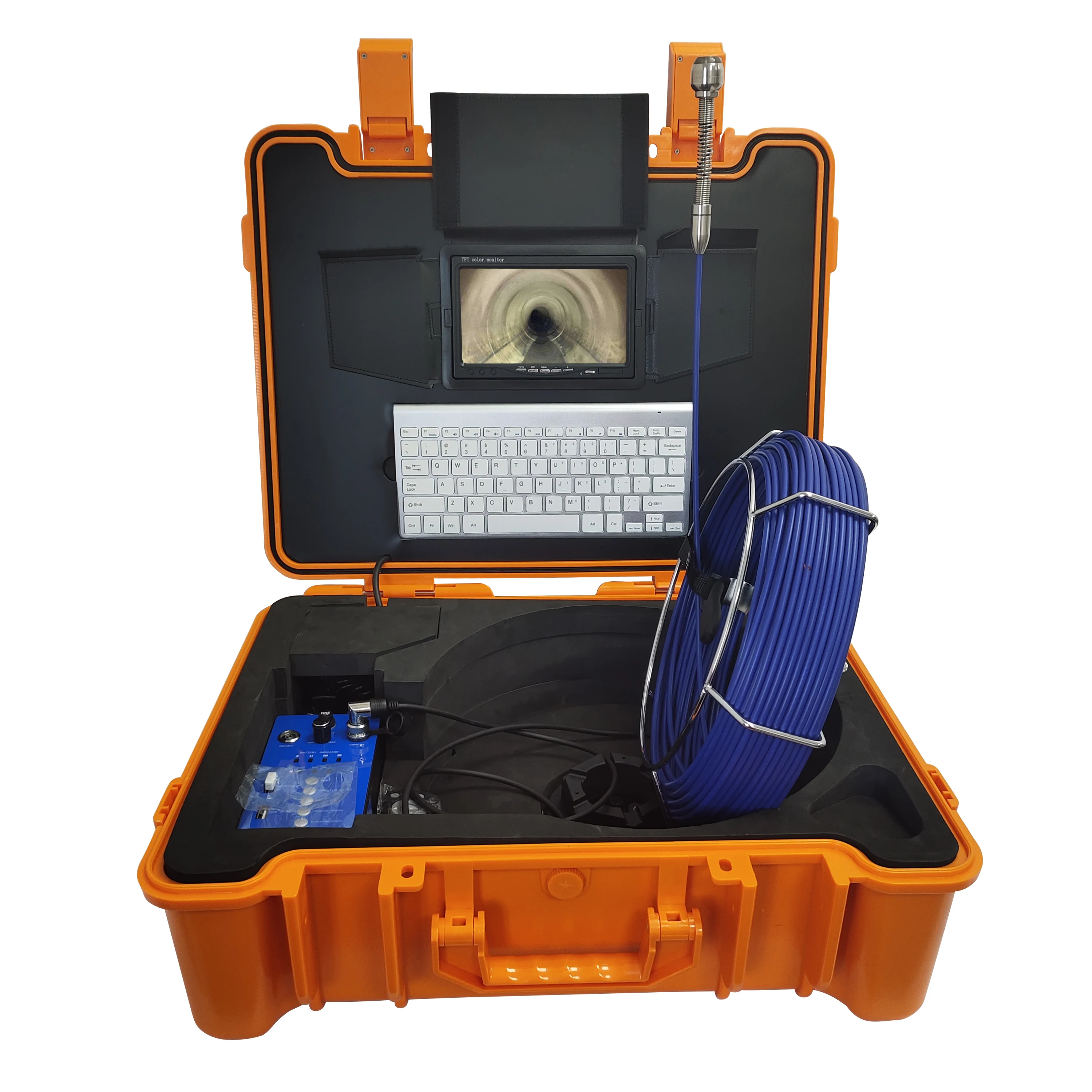 Best Offer On 1080P Pipe Inspection Camera Plumbing Sewer Camera 20M 5MM Endoscopic Analog Video Audio Camera W 7in Screen