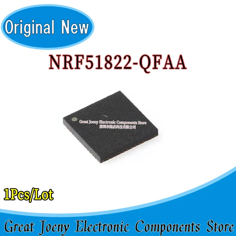

100% New Original N51822 NRF51822-QFAA NRF51822 IC Chipset QFN-48 Bulk Best Price Plastic Casing