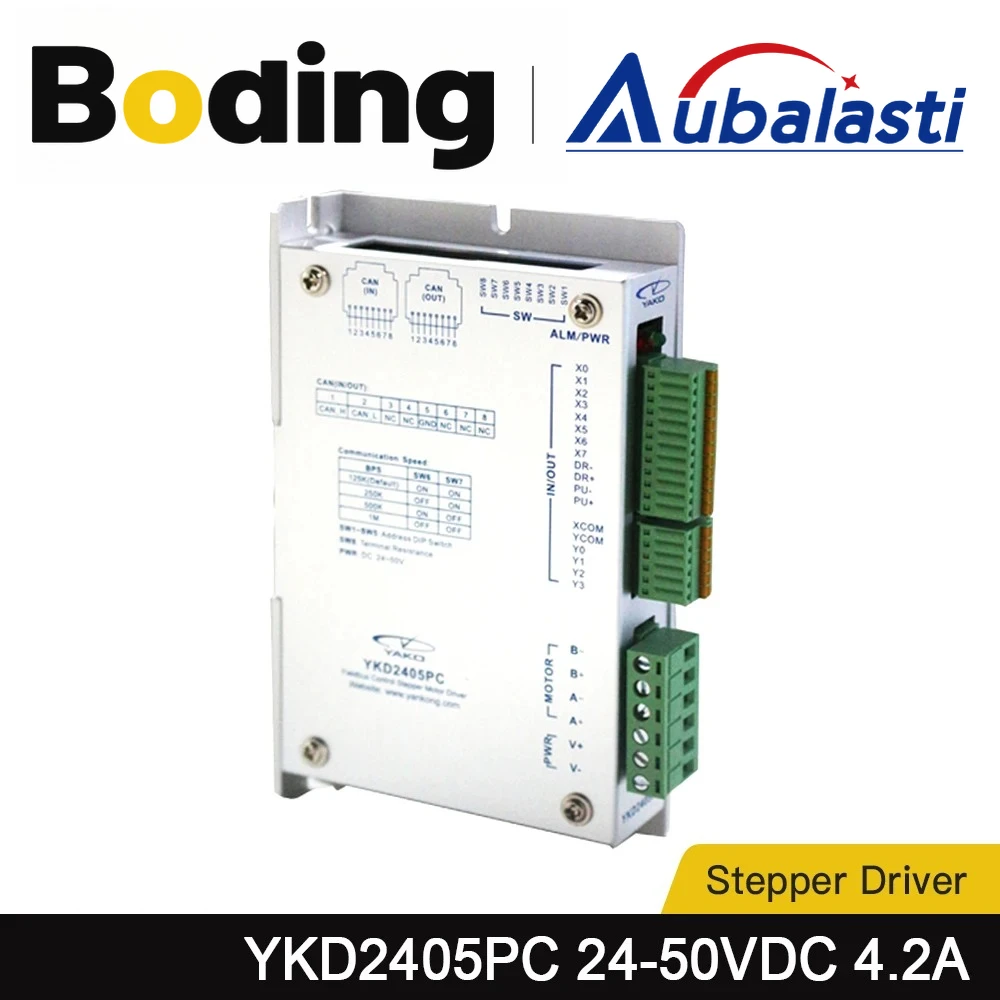 

Aubalasti YAKO Stepper Motor Driver YKD2405PC DC24-50V 4.2A