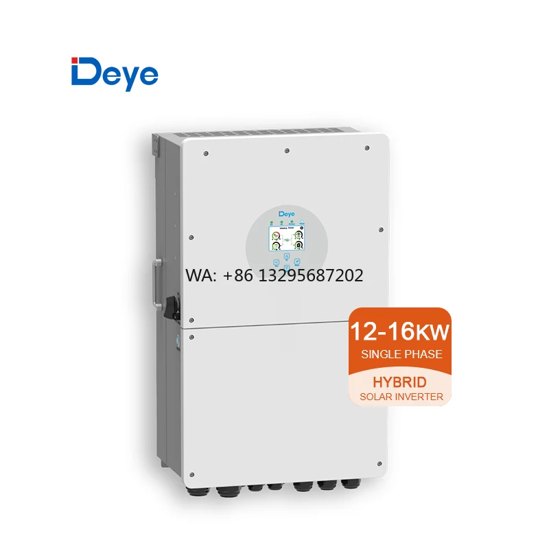 

Deye Best Selling Hybrid Inverter 8Kw 10Kw 12Kw Single Phase Three Phase Hybrid Warehouse for Home Use