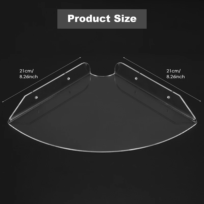 Corner Shelf 2Pcs A…