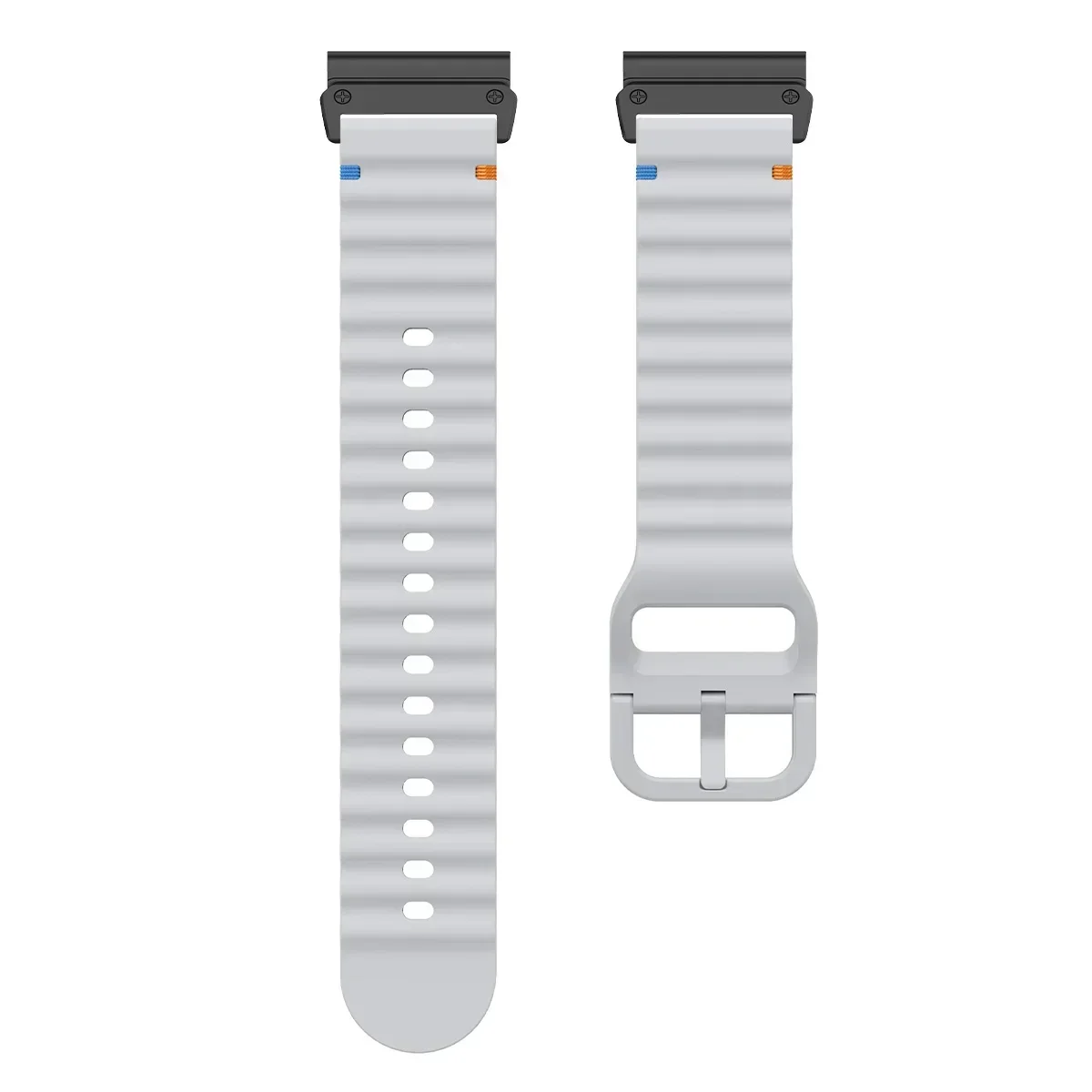 20 22 26 mm für Garmin Fenix 8 51 mm 7X 7 Pro Fenix 6X 6 5X 5Plus Tactix 7 Quick Fit Sport Silikonband Forerunner 965 945 Armband – Detail 16