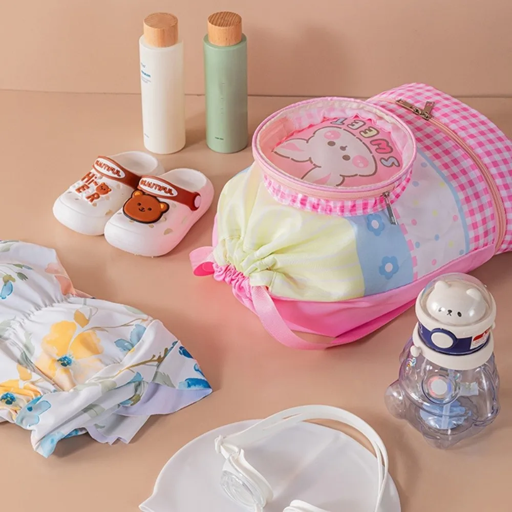 

Водонепроницаемая детская сумка для плавания, сумка для сухого и влажного разделения, детская пляжная сумка с отделением для обуви с героями мультфильмов, сумка для хранения плавания, детская сумка