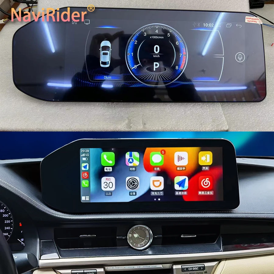 

12.3inch Android Screen For Lexus ES ES300 ES250 ES350 ES300h 2012-2018 Auto Gps Navigation Car Radio 4G Car Video Player Stereo