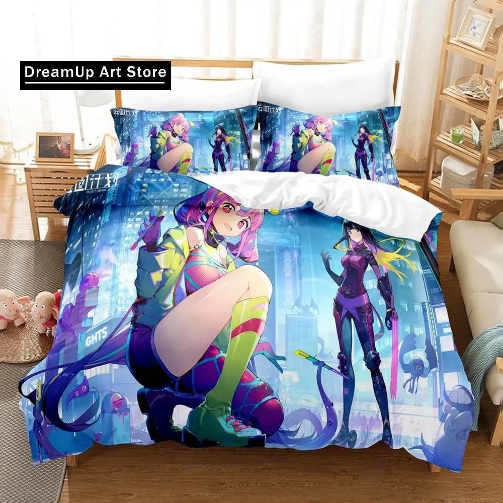 New Game Girls' Frontline: Neural Cloud Bedding Set Single Twin Full Queen King Size Bed Set Adult Kid Bedroom Duvet cover Sets