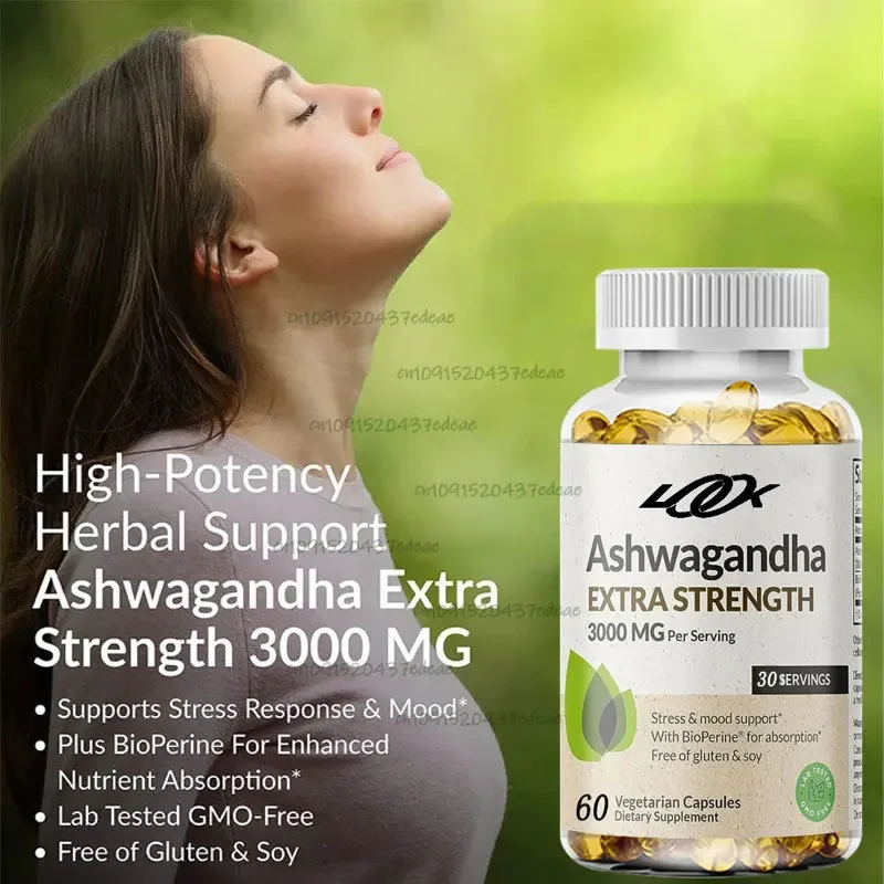 Berenjena borracho sudafricana, 60 cápsulas, 3000 mg de Alkaloides, mejora la absorción de nutrientes, sin OGM, sin gluten