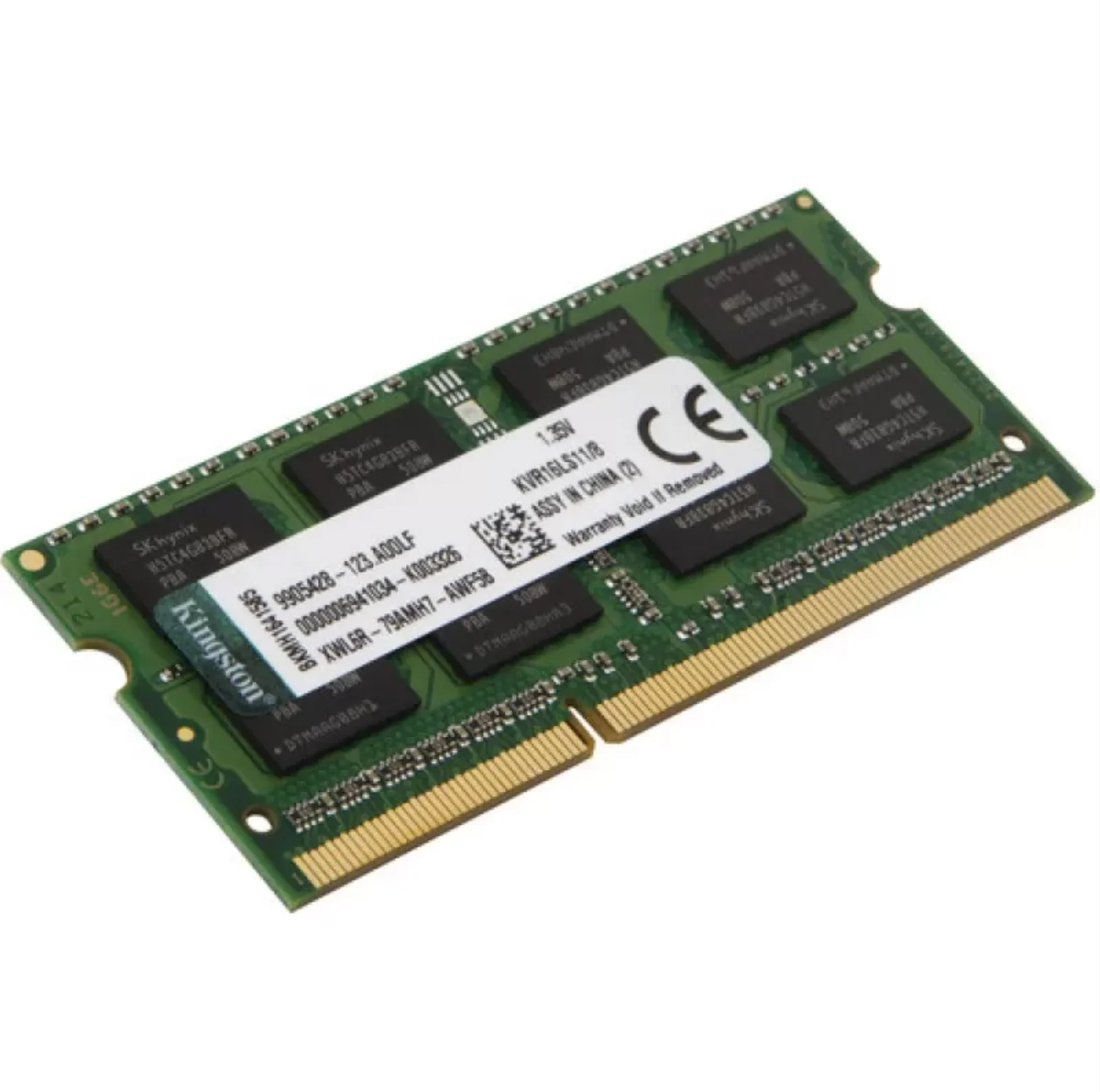 

Оперативная память Kingston ValueRAM 16 ГБ 3200 МГц DDR4 CL22 для ноутбуков, одиночный модуль KVR32S22S8/16