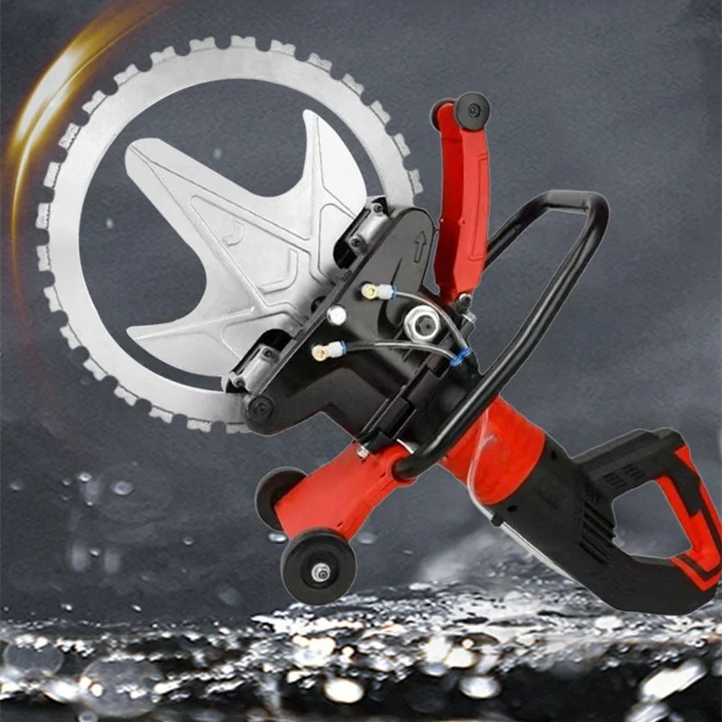 

Бесщеточная кольцевая пила, свободная регулировка, 410/520/600 мм, сменное полотно, беспыльный станок для резки бетонных стен