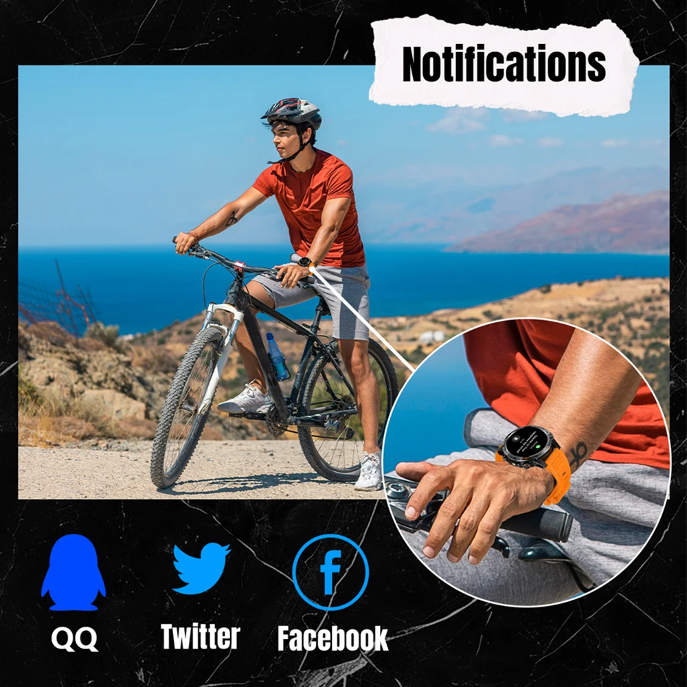2025 Outdoor Sports Männer Smart Watch 100 + Sport Modi GPS Aktivität Tracking Hohe Intensität Taschenlampe Bluetooth Anruf SmartWatch