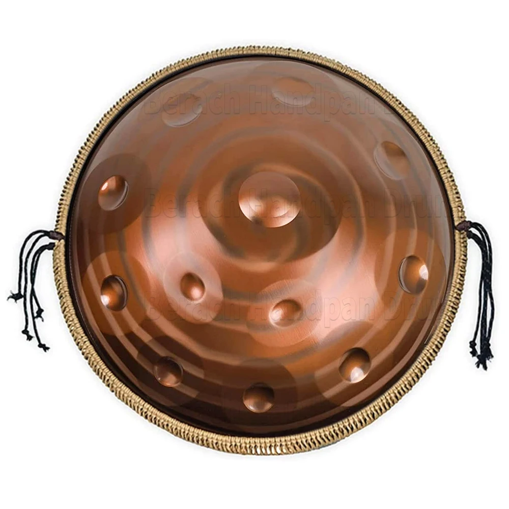 

432Hz/440Hz 12 note handpan drum 22 inch D-minor tambor meditation instrument music drum beginner steel tongue drum gift