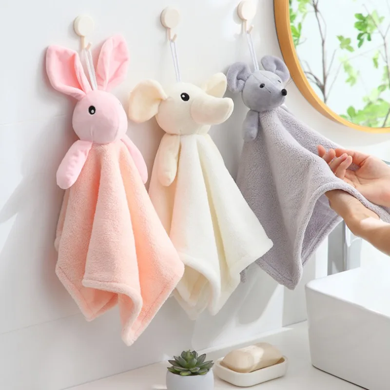 Baby Stuffed Animal Toy Soothe Appease Towel Cute Bear Plush Rattle Soft Blanket Doll Plush Newborn Comfort Toy Sleep Companion