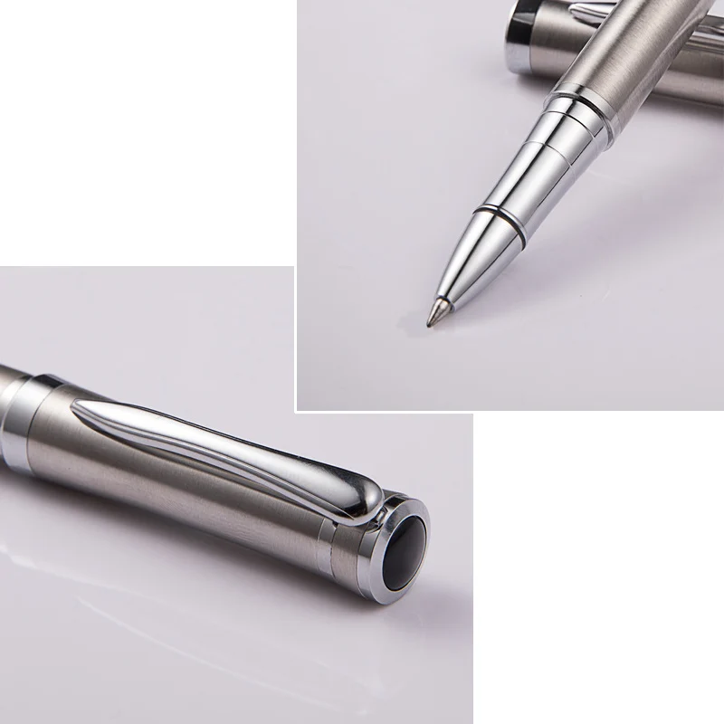 STONEGO Classic Metal Signature Pen, Retractable Roller Ball Pens Office Luxury Metal Signature Pen Fine Point (0.5mm)