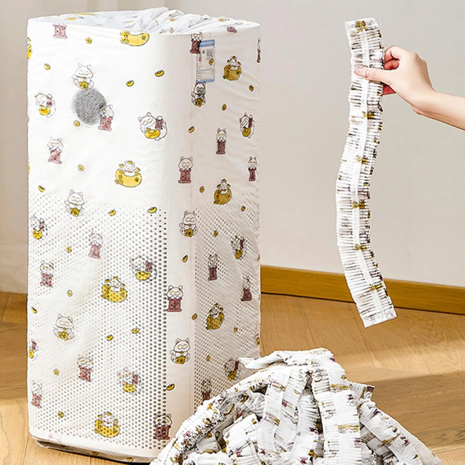 

10 шт. утолщенный пылезащитный чехол для кондиционера, пылезащитный чехол, многофункциональный пылезащитный чехол для бытовой техники для вентиляторов кондиционера