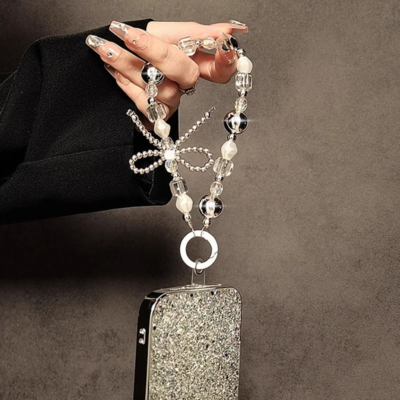 Bow Beaded Phone and Bag Charm description 3
