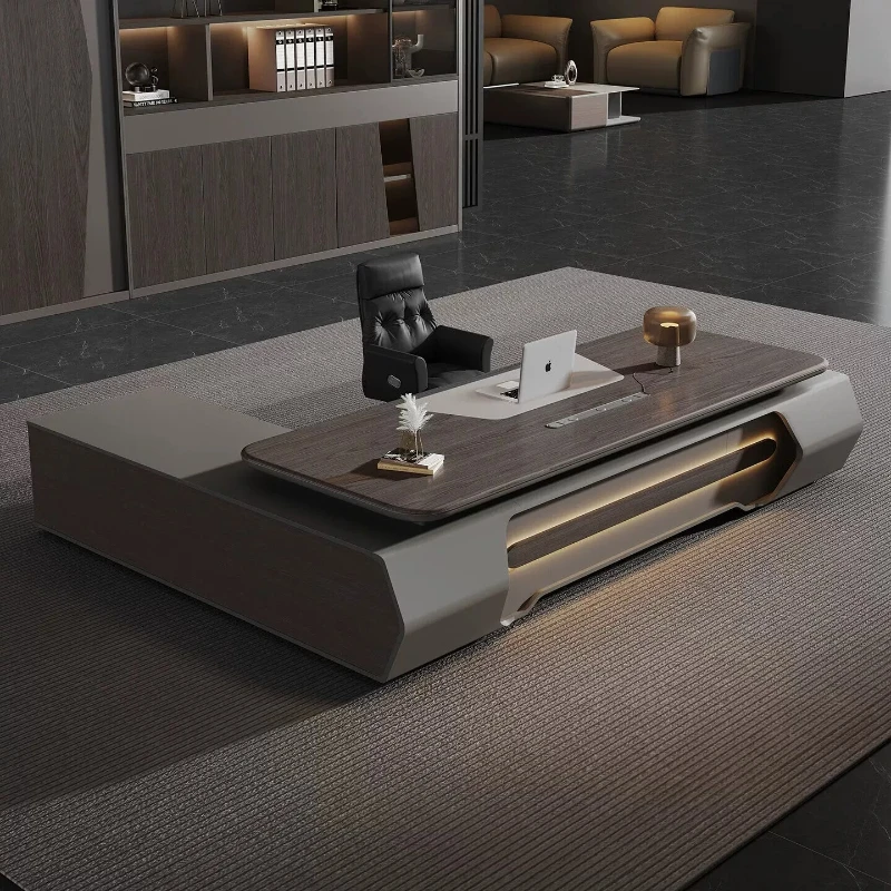 Workstations Large Office Desks L Shaped Pliante Computer Standing Bedroom Desk Luxury Gaming Study Scrivania Office Furniture