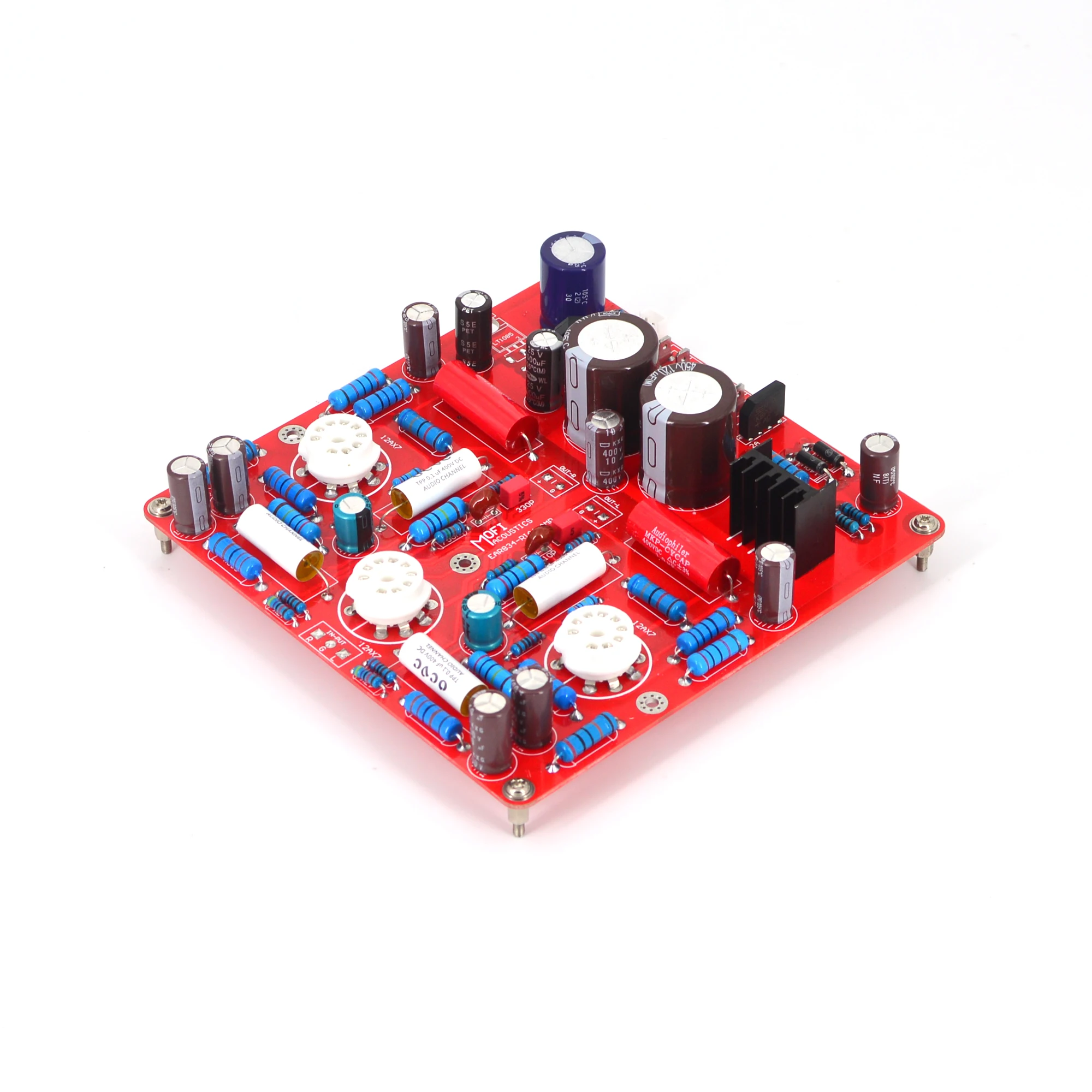 Klassischer MM-Röhren-Phono-Vorverstärker, Hi-Fi Analog-Vinyl-Plattenspieler Audio-Vorverstärker, Optional mit EAR834/C22/M7/ANK-L2 Schaltung – Detail 8