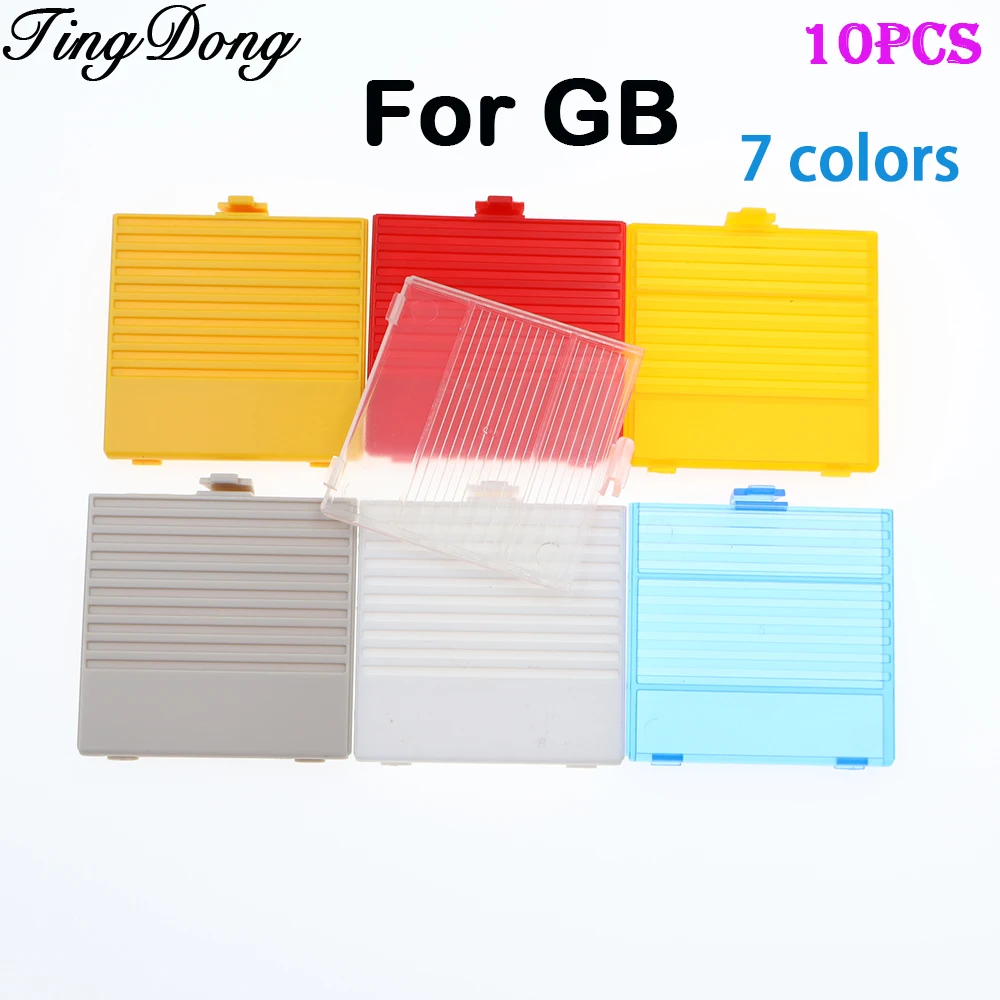 

10PCS Replace For Gameboy Classic GB DMG GBO Battery Cover case For Game Boy console battery door back Battery Lid Door Shell
