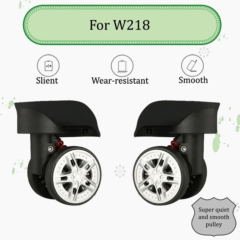 

For W218 Universal Luggage Wheel Accessories Silent Swivel Wheel Replacement Set Smooth Rolling For Effortless Travel