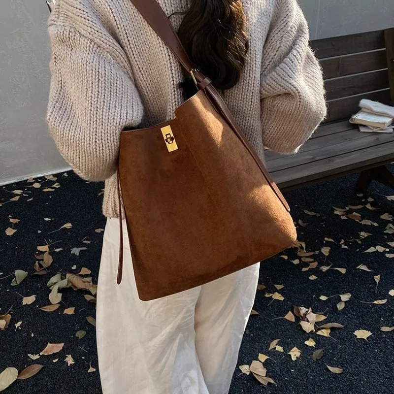 

Foldable Women Faux Leather Tote Bag Reusable Shopping Handbag for Grocery Daily