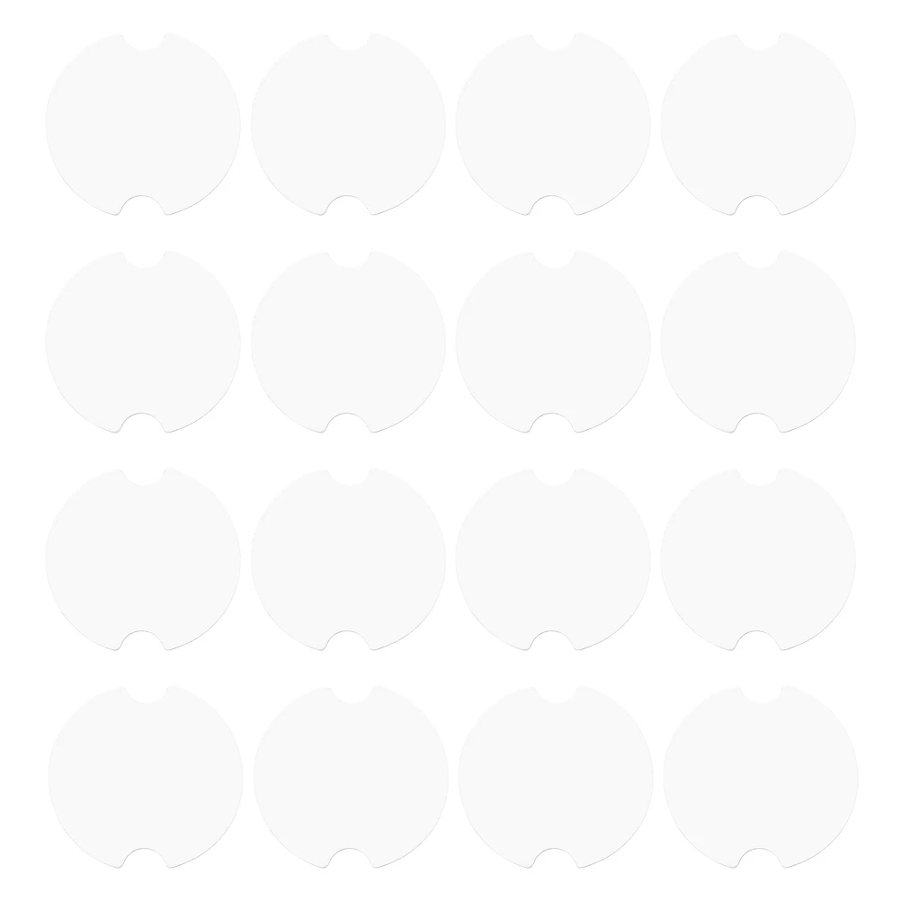 

50Pcs Ring Disc Jewelry Display Plastic Round Foldable Storage Rack Showcase Organizer Jewelry Display Cards Ring Organizer Tray