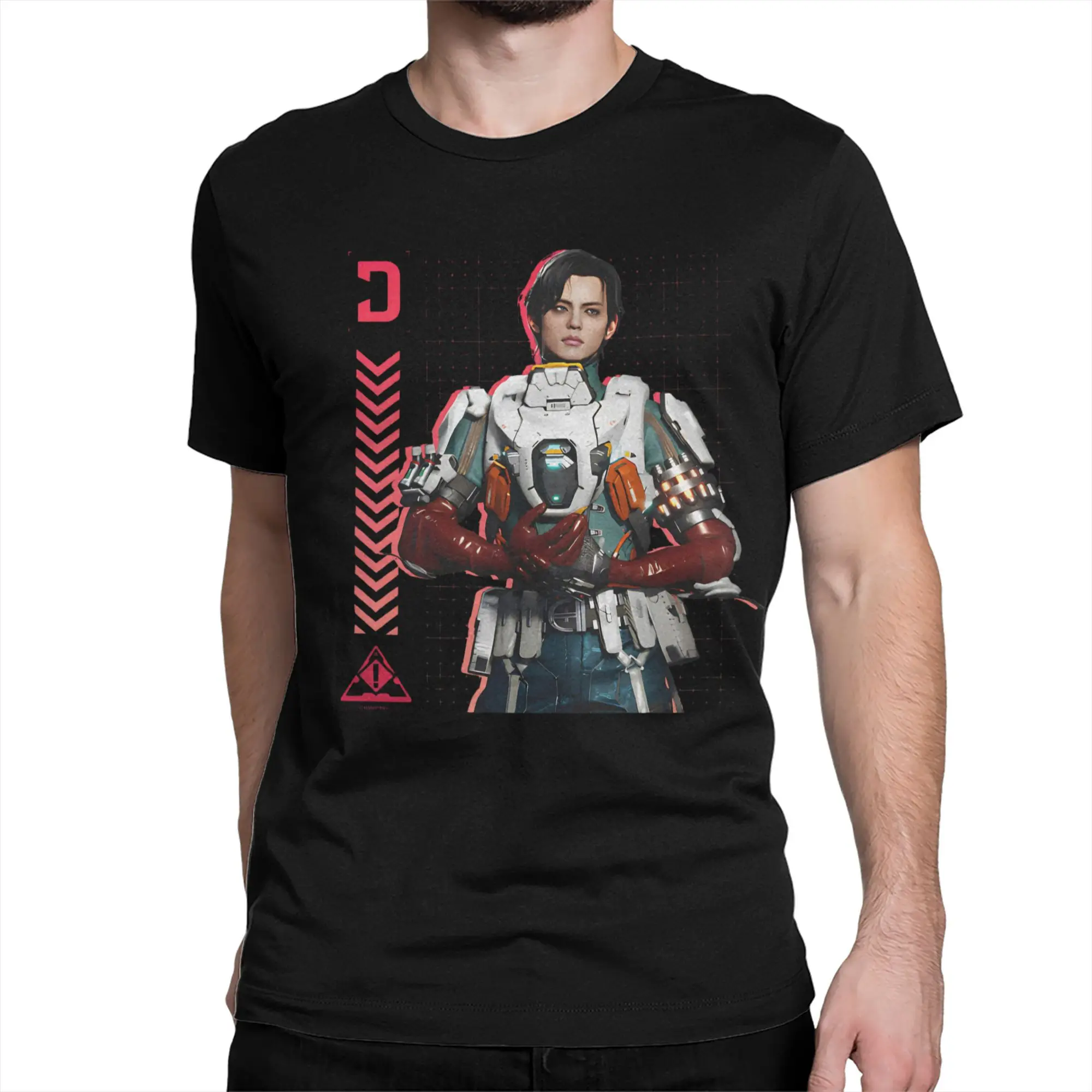 Yujin The First Descendant T Shirt Beach  Popular T Shirts Mens Cotton Comfortable Oversized Top Tees Short-Sleeve Vintage