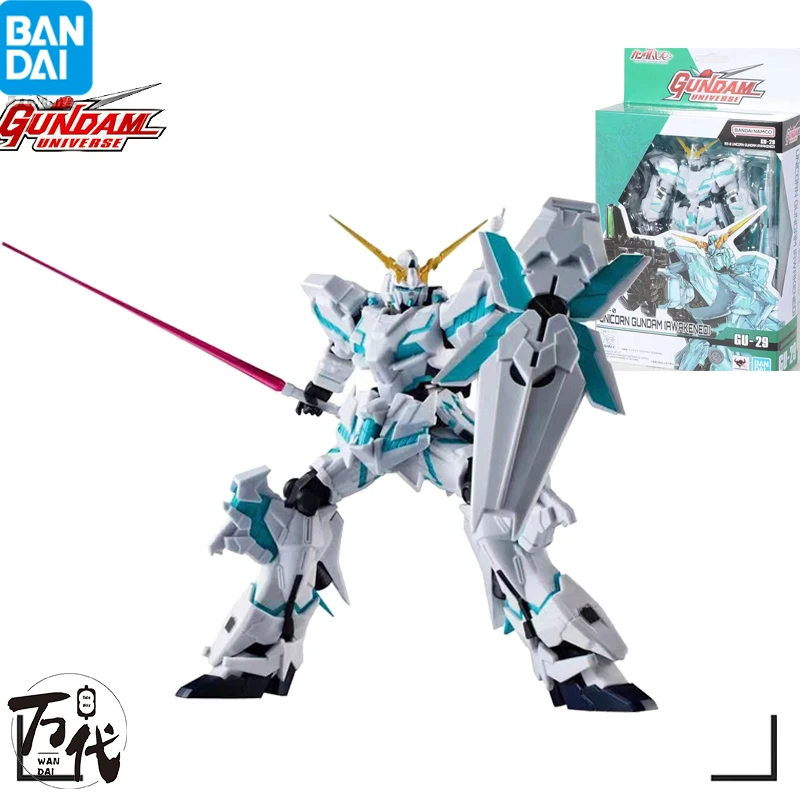 BANDAI GUNDAM UNIVERSE RX-0 UNICORN GUNDAM AWAKENED FULL ACTION ANIME FIGURE MODEL KIT ASSEMBLY TOY GIFT FOR KID