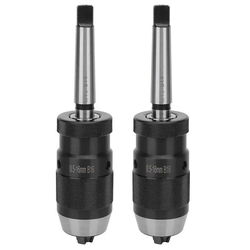 

Быстросъемный патрон для сверлильного станка N96R MT2-B16 (2 шт.), 0,5-16 мм, для сверлильных станков MT2-B16