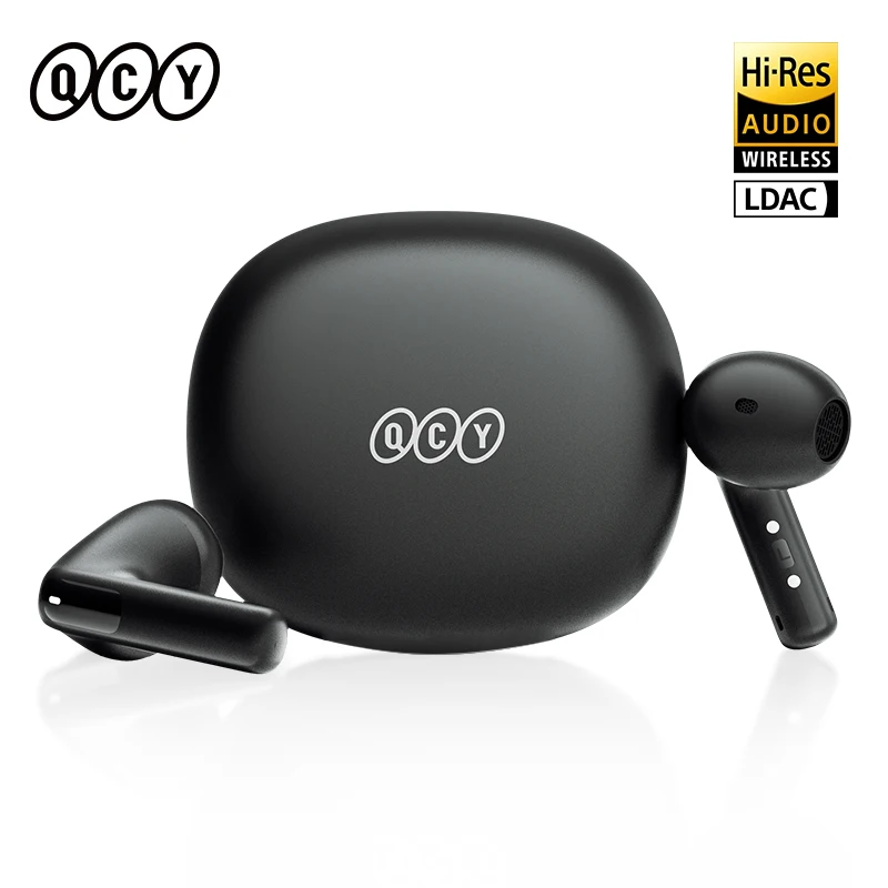 QCY AilyBuds E10 Беспроводные наушники Hi-Res Audio с кодексом LDAC Наушники Bluetooth 5.4 Пространственный звук TWS Наушники-вкладыши